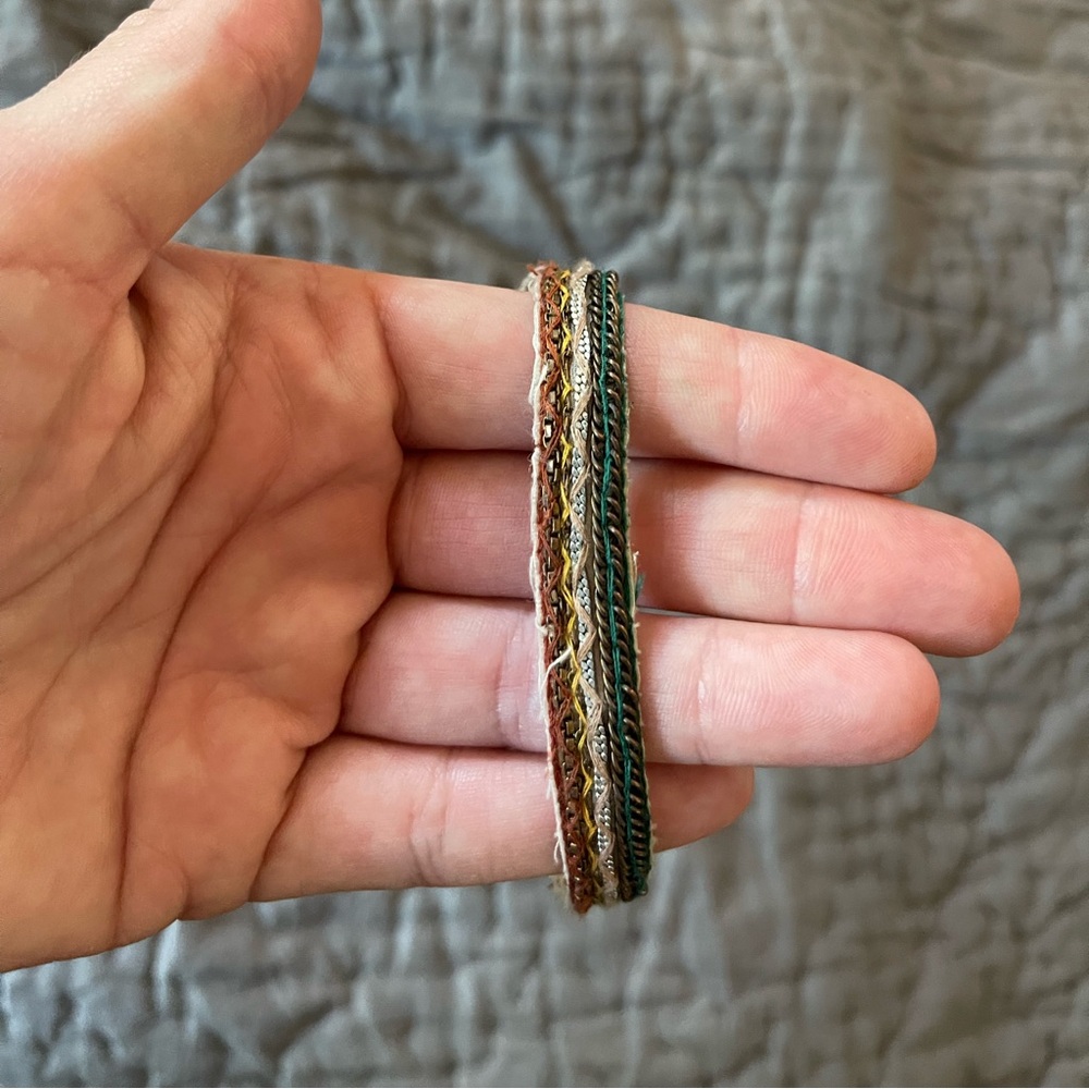Noonday Collection wrap bracelet with magnetic closure